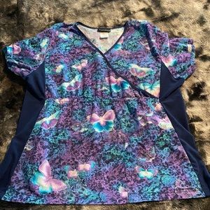 Cherokee Scrub top 2x